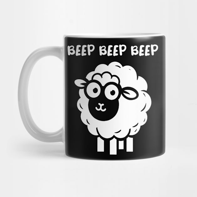 Beep Beep Beep I'm A Sheep Funny by cyryley